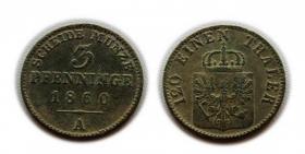 Picture for: 3 fenigi 1861 Prusy Berlin