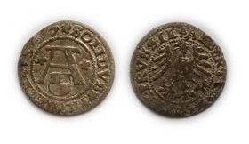 Picture for: Szeląg pruski 1557 Albrecht Hohenzollern Księstwo Pruskie