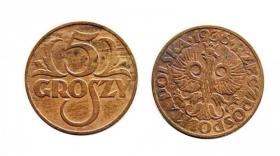 Picture for: 5 groszy 1936 II RP Warszawa