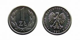 Picture for: 1 złoty 1990 PRL