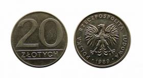 Picture for: 20 zlotych 1989 Polish People's Republic Warszawa