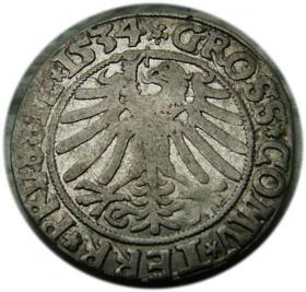 Picture 2 for: Groschen 1534 Sigismund I the Old Royal Prussia Torun