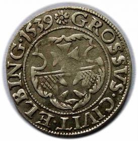 Picture for: Groschen 1539 Sigismund I the Old Elblag