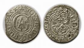 Picture for: Szeląg 1626 Gustaw Adolf Ryga