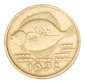 Picture 2 for: 5 pfennig 1932 Flounder Free City of Gdansk