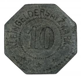 10 pfennig 1917 Nordhausen Saxony