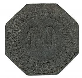 Picture for: 10 pfennig 1917 Bitterfeld Saxony
