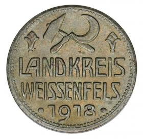 10 pfennig 1918 Weissenfels Saxony
