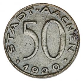 Picture for: 50 pfennig 1920 Aachen Rheinland