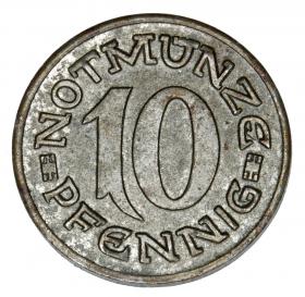 Picture 2 for: 10 pfennig 1920 Aachen Rheinland