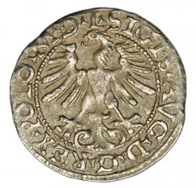 Picture 2 for: Halfgroschen 1565 Sigismund II Augustus Lithuania Vilnius