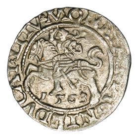 Picture for: Halfgroschen 1563 Sigismund II Augustus Lithuania Vilnius