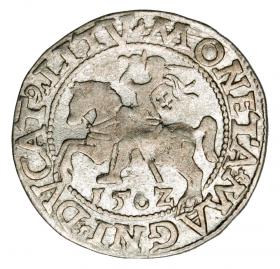 Picture for: Halfgroschen 1562 Sigismund II Augustus Lithuania Vilnius