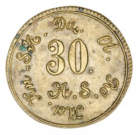 Picture 2 for: Notgeld 1861 Dabrowa Poland
