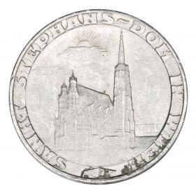 Picture 2 for: 1 groschen 1950 cathedral Vienna Austria