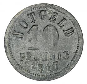 Picture 2 for: 10 pfennig 1917 Kissingen