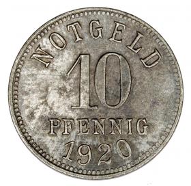 Picture 2 for: 10 pfennig 1920 Kissingen