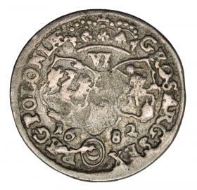 Picture 2 for: 6 groschen 1682 John III Sobieski Bydgoszcz