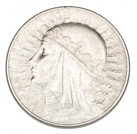 Picture for: 10 zlotych 1933 Woman's head II RP Warsaw