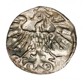 Picture 2 for: Denar Sigismund II Augustus Lithuania Vilnius