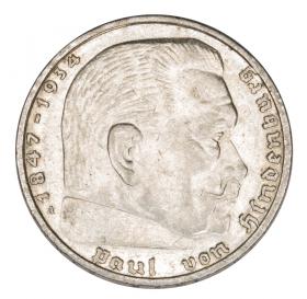 Picture for: 2 mark 1937 Paul von Hindenburg / swastika Germany Berlin A