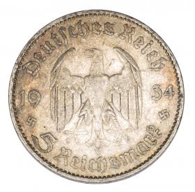 Picture 2 for: 5 mark 1934 Church in Potsdam Germany Berlin A