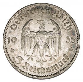 Picture 2 for: 5 mark 1935 Church in Potsdam Germany Berlin A