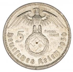 Picture 2 for: 5 mark 1936 Paul von Hindenburg / Prussian eagle Germany Berlin A