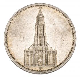 Picture for: 5 mark 1934 Paul von Hindenburg / Prussian eagle Germany Stuttgart F