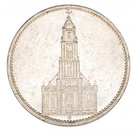 Picture for: 5 mark 1934 Paul von Hindenburg / Prussian eagleGermany Karlsruhe G