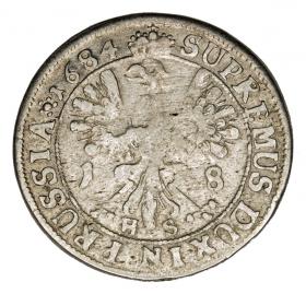 Picture 2 for: 1/4 thaler 1684  Frederick William I Prussia Brandenburg Kaliningrad