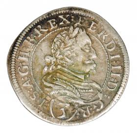 3 kreuzer 1629, Ferdynand II, Habsburg, Austria, Graz,