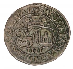 Picture 2 for: 4 groschen 1568 Sigismund II Augustus Lithuania Vilnius