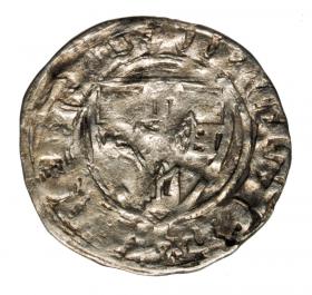 Picture 2 for: 1/4 groschen Winrich von Kniprode Teutonic Order