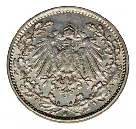Picture 2 for: 1/2 mark 1915 J Wilhelm II Germany Hamburg
