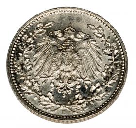 Picture 2 for: 1/2 mark 1916 E Wilhelm II Germany Muldenhutten