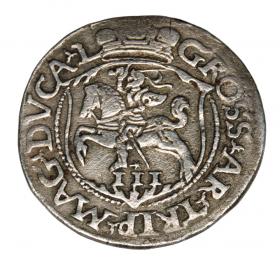 Picture 2 for: 3 groschen 1564 Sigismund II Augustus Lithuania Vilnius