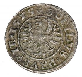 Picture 2 for: Schilling 1529 Sigismund I the Old Poland Torun