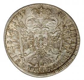 Picture 2 for: 15 krezuer 1737 Charles VI Silesia Wroclaw