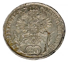 Picture 2 for: 20 krezuer 1782 Joseph II Austria Kremnica