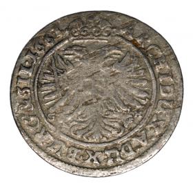 Picture 2 for: 3 krezuer 1661 Leopold I Silesia Wroclaw