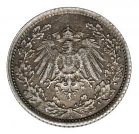Picture 2 for: 1/2 mark 1918 Wilhelm II, Prussia Berlin