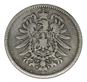 Picture 2 for: 1 mark 1881 Wilhelm I Prussia Berlin