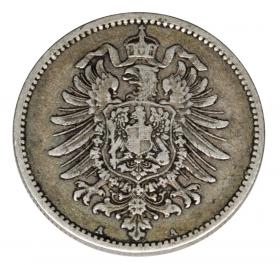 Picture 2 for: 1 mark 1883 Wilhelm I Prussia Berlin