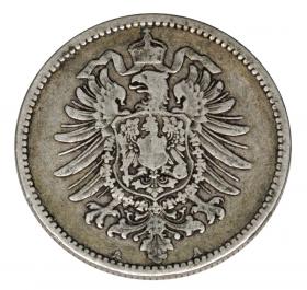 Picture 2 for: 1 mark 1885 Wilhelm I Prussia Berlin