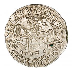 Picture for: Half groschen 1558 Sigismund II Augustus Lithuania Vilnius