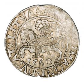 Picture for: Half groschen 1560 Sigismund II Augustus Lithuania Vilnius