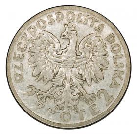 Picture 2 for: 2 zlote 1933  Woman's Head Second Polish Republic Warsaw