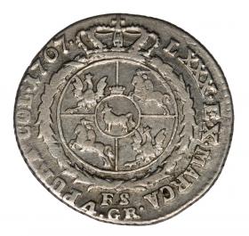 Picture 2 for: 4 groschen 1767 Stanislaw August Poniatowski Poland Warsaw