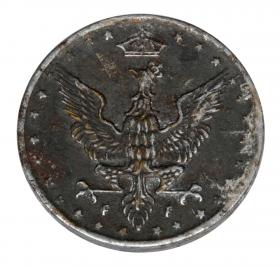 Picture 2 for: 5 pfennig 1917 Polish Kingdom Stuttgart